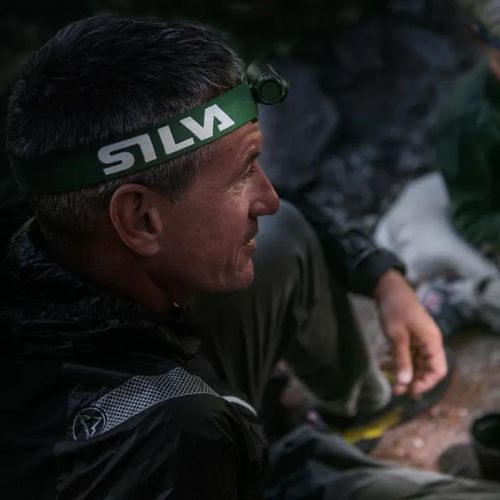 Silva Explore 4 Green žalios spalvos priekinis žibintas 38194