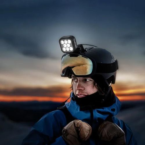 Silva Spectra A priekinis žibintas juodas 37912