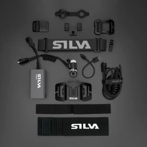 Silva Trail Speed 5XT priekinis žibintas juodas 37981