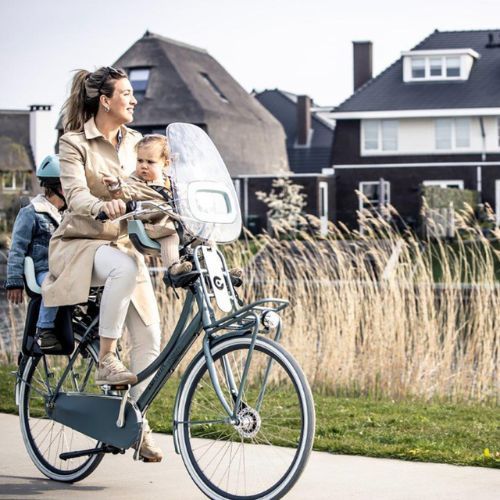 Dviračio sėdynė bobike Go 1P macaron grey