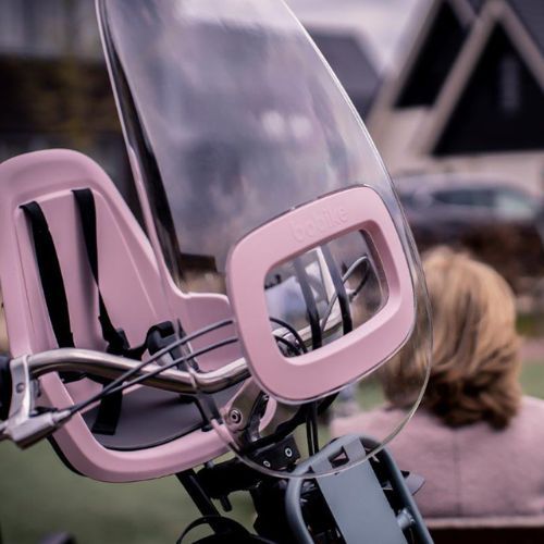 Dviračio sėdynė bobike Go Mini cotton candy pink