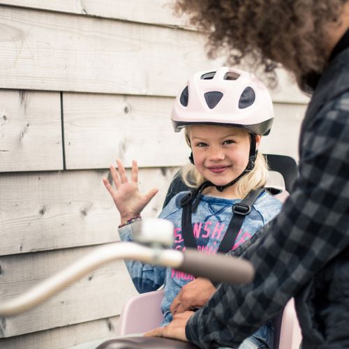 Dviračio sėdynė bobike Go candy pink