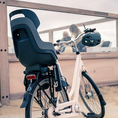 Dviračio sėdynė bobike Go macaron grey