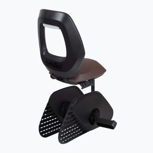 Bobike Junior One urban juoda/tamsiai ruda dviračio sėdynė