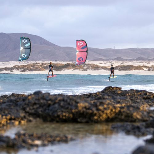 DUOTONE Neo SLS jėgos aitvaras jėgos aitvarai pilkai mėtų spalvos 44220-3014