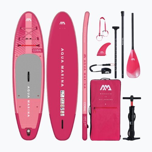 Aqua Marina Coral 10'2" rožinė SUP lenta BT-23COPR