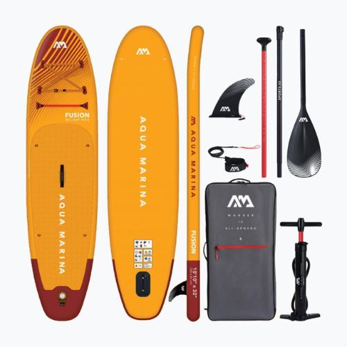 Aqua Marina Fusion 10'10" geltonos spalvos SUP lenta BT-23FUP