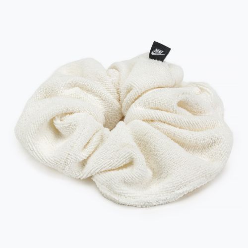 Nike surinktas plaukų raištis Large Terry white N1008236