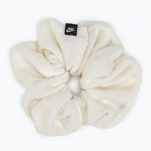 Nike surinktas plaukų raištis Large Terry white N1008236
