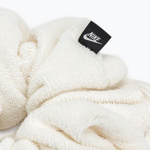 Nike surinktas plaukų raištis Large Terry white N1008236
