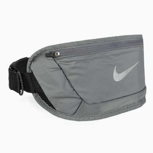 Rankinė ant juosmens Nike Challenger 2.0 Waist Pack Large smoke grey/black/silver
