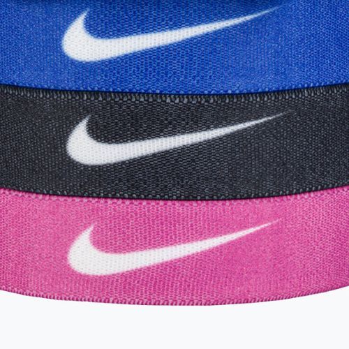 Nike Mišrios plaukų juostos 6 vnt. su dėklu Spalvotos plaukų gumytės 6 vnt. N1003666-029
