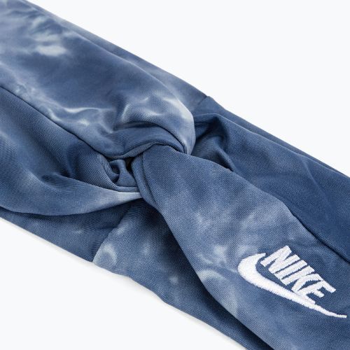 Nike Twist Knot Headband Tie Dye blue N1008232-421