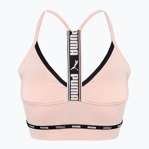 PUMA Low Impact Puma Strong Strappy fitneso liemenėlė rožinė 522225 66
