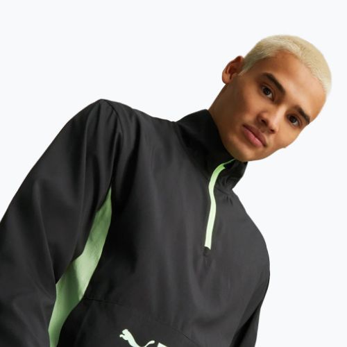 Vyriški treniruočių marškinėliai PUMA Fit Heritage Woven black 523106 51