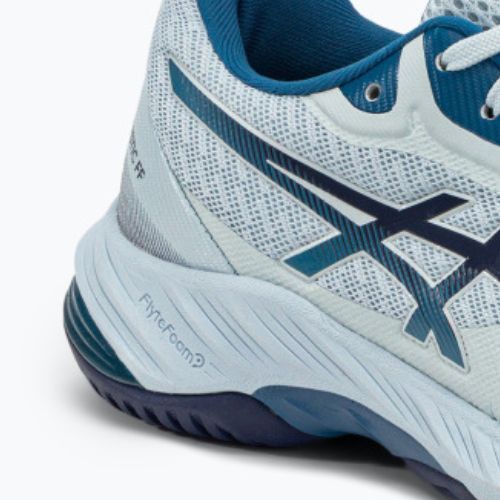 ASICS moterų tinklinio bateliai Netburner Ballistic FF 3 sky/indigo blue