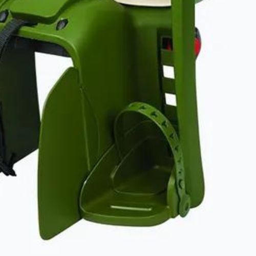 Polisport Groovy RS+ galinio rėmo dviračių sėdynė žalia, smėlio spalvos FO 8640700008