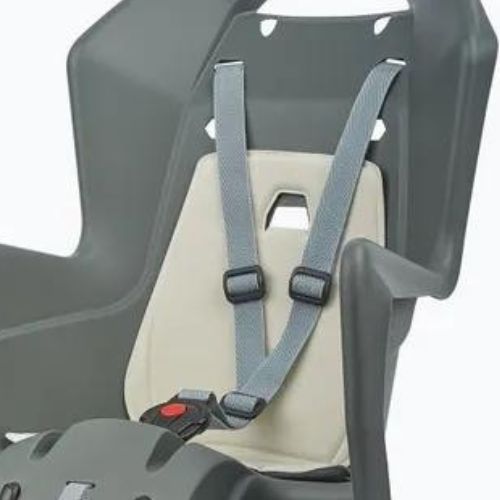 Polisport Koolah CFS galinės bagažinės dviračių sėdynė pilkai smėlio spalvos FO 8631500013