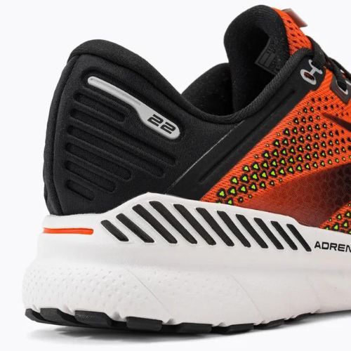 Brooks Adrenaline GTS 22 orange/black/white vyriški bėgimo bateliai