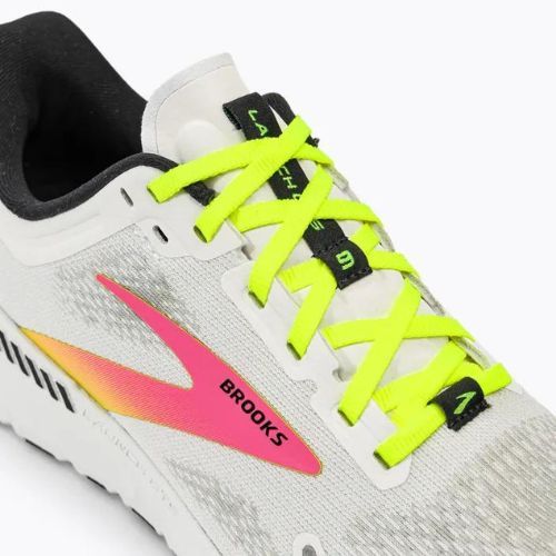 Brooks Launch GTS 9 white/pink/nightlife vyriški bėgimo bateliai