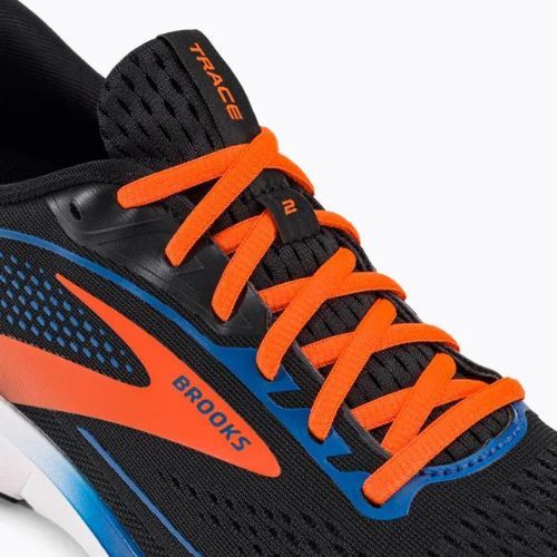 Brooks Trace 2 vyrų bėgimo bateliai juoda/klasikinė mėlyna/orange