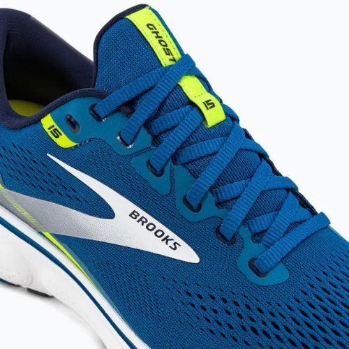 Brooks Ghost 15 vyriški bėgimo bateliai blue/nightlife/white