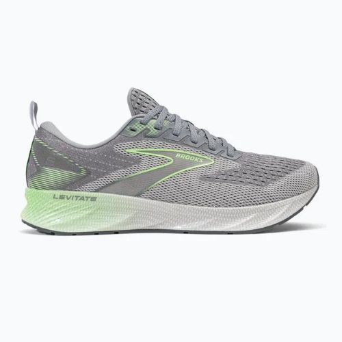 Brooks Levitate 6 vyriški bėgimo bateliai primer grey/neon green