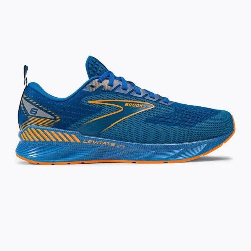 Brooks Levitate GTS 6 classic blue/orange vyriški bėgimo bateliai