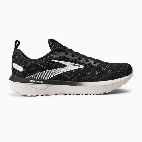 Brooks Revel 6 vyrų bėgimo bateliai juoda/juoda perlamutrinė/balta