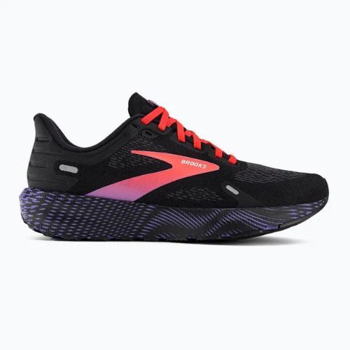 Moteriški bėgimo bateliai Brooks Launch 9 black/coral/purple