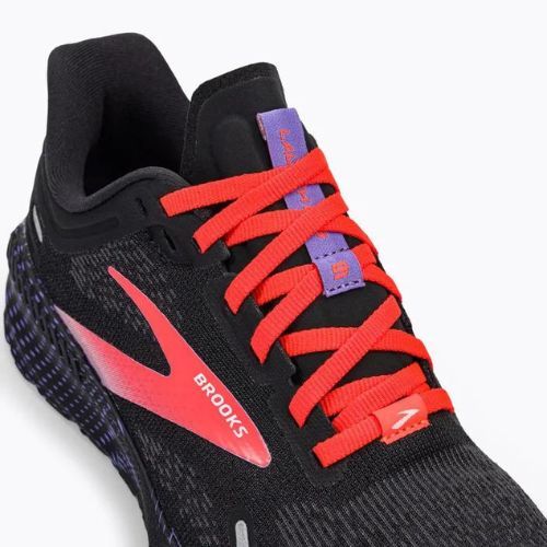 Moteriški bėgimo bateliai Brooks Launch GTS 9 black/coral/purple