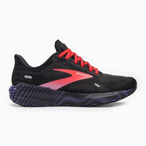 Moteriški bėgimo bateliai Brooks Launch GTS 9 black/coral/purple