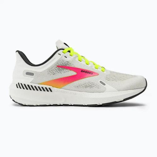Moteriški bėgimo bateliai Brooks Launch GTS 9 white/pink/nightlife