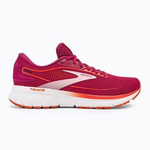 Brooks Trace 2 moteriški bėgimo bateliai sangria/red/pink