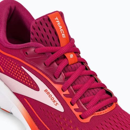 Brooks Trace 2 moteriški bėgimo bateliai sangria/red/pink