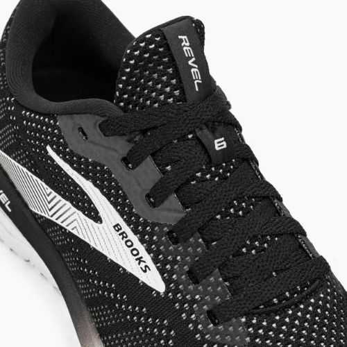 Brooks Revel 6 moteriški bėgimo bateliai juoda/juoda perlamutrinė/balta