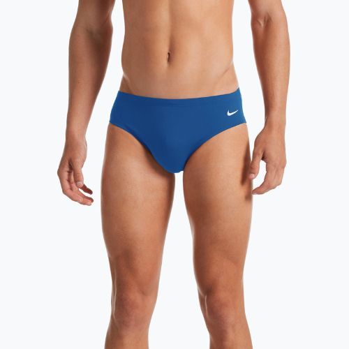 Vyriškos maudymosi kelnaitės Nike Hydrastrong Solid Brief tamsiai mėlynos NESSA004-494