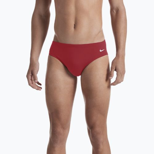 Vyriškos maudymosi kelnaitės Nike Hydrastrong Solid Brief raudonos spalvos NESSA004-614