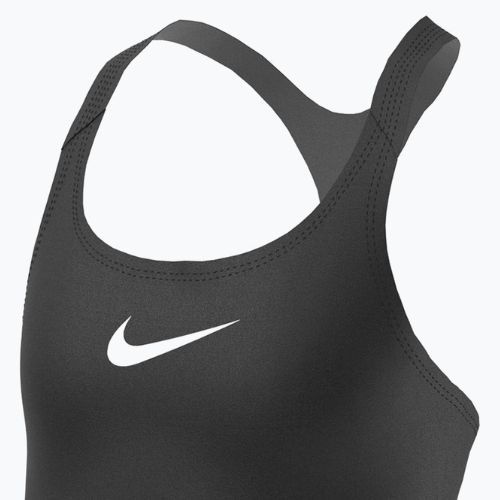 Nike Essential Racerback vaikiškas vientisas maudymosi kostiumėlis juodas NESSB711-001