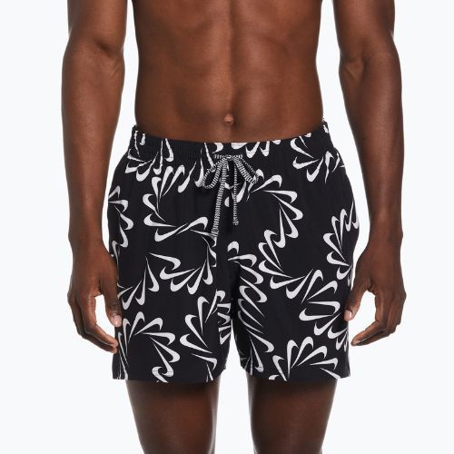 Vyriški "Nike Swoosh Line 5" tinklinio šortai juodi NESSD509-001