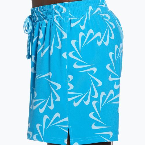 Vyriški "Nike Swoosh Line 5" tinklinio šortai mėlyni NESSD509-480