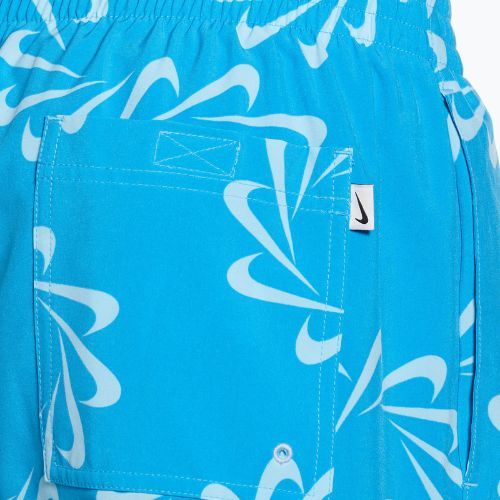 Vyriški "Nike Swoosh Line 5" tinklinio šortai mėlyni NESSD509-480