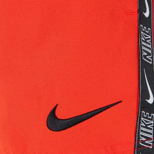 Vaikiški Nike Logo Tape 4'' Volley maudymosi šortai picante red
