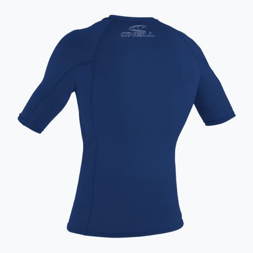 Vyriški maudymosi marškinėliai O'Neill Basic Skins Rash Guard navy blue 3341