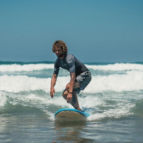 Vyriški maudymosi marškinėliai O'Neill Basic Skins Rash Guard grey 3341