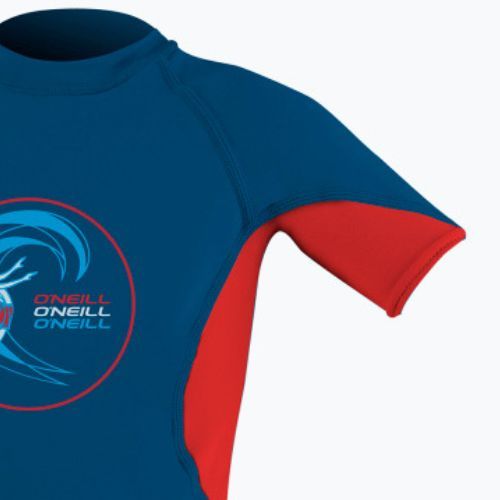 O'Neill Toddler O'Zone UV Spring deepsea/raudona/balta vaikiškas UPF 50+ kostiumas