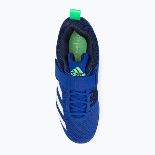 adidas Powerlift 5 sunkiosios atletikos bateliai mėlyni GY8922