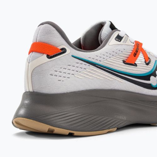 Saucony Guide 16 vyriški bėgimo bateliai baltos ir pilkos spalvos S20810-85
