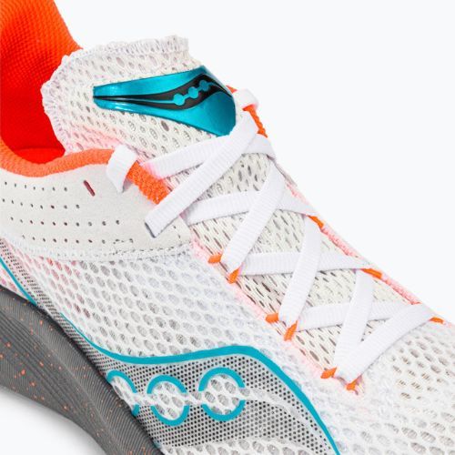 Saucony Kinvara 14 balti vyriški bėgimo bateliai S20823-85