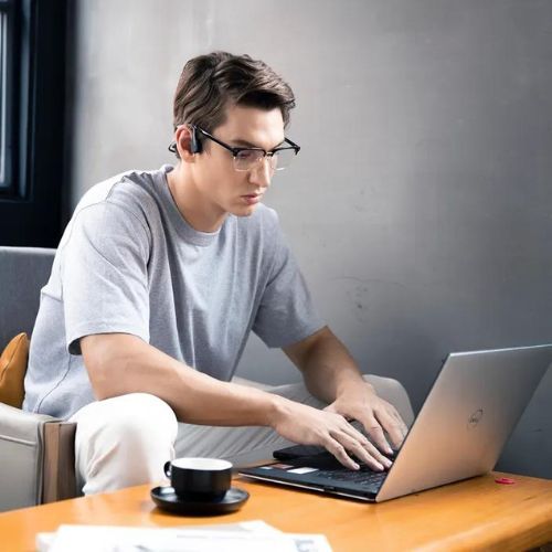 Shokz OpenMove belaidės ausinės pilkos spalvos S661GY